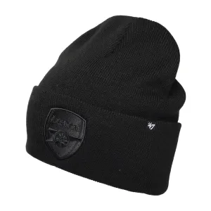 47 Brand Arsenal FC Beanie Hat - Prize Fight Cuff Knit - Black
