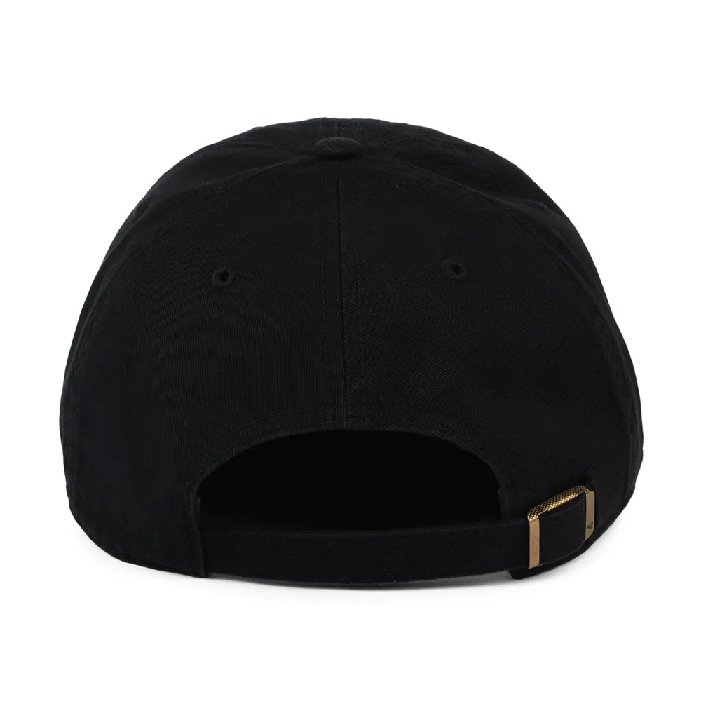 47 Brand AS Roma Baseball Cap - Clean Up - Black