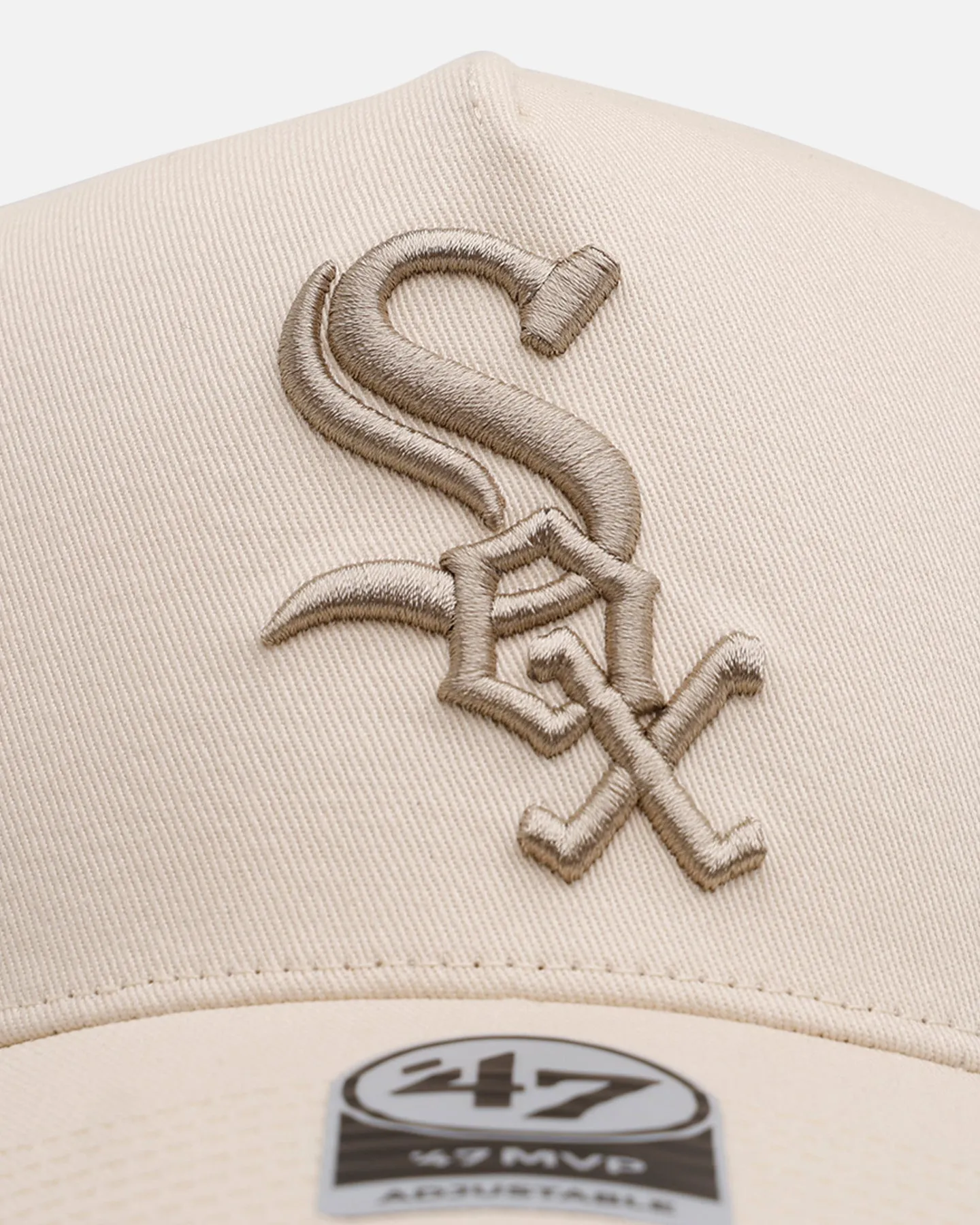 47 Brand Chicago White Sox 'Caramel Swirl' MVP Snapback Natural/Khaki