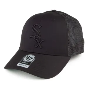 47 Brand Chicago White Sox Trucker Cap - MLB Branson MVP - Black