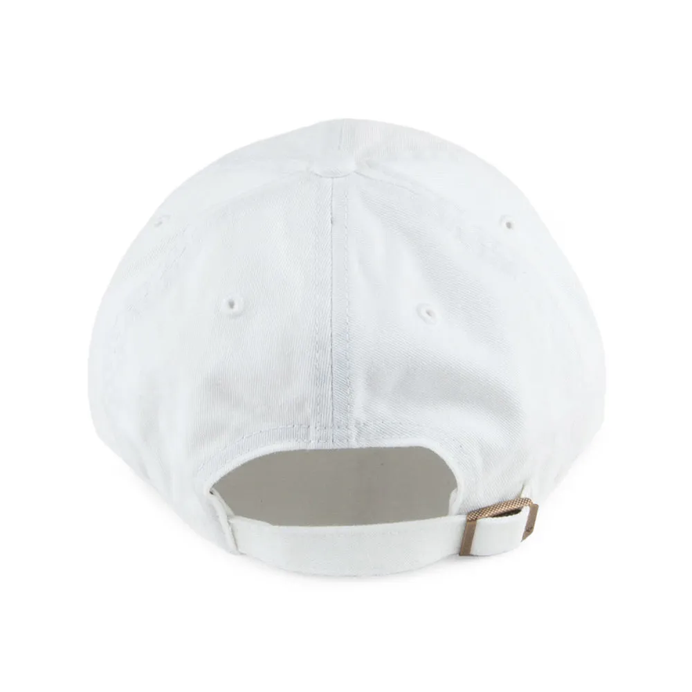 47 Brand L.A. Dodgers Baseball Cap - Clean Up - White-Pink