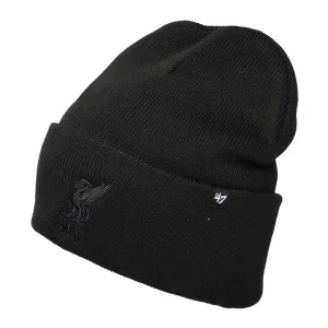 47 Brand Liverpool FC Beanie Hat - Haymaker Cuff Knit - Black