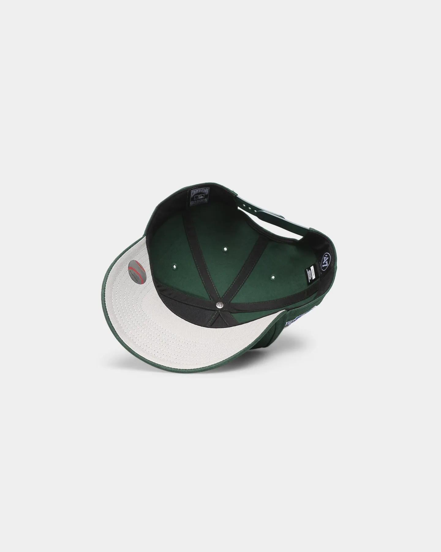 47 Brand Oakland Athletics Sure Shot MVP DT Snapback Dark Green/Red