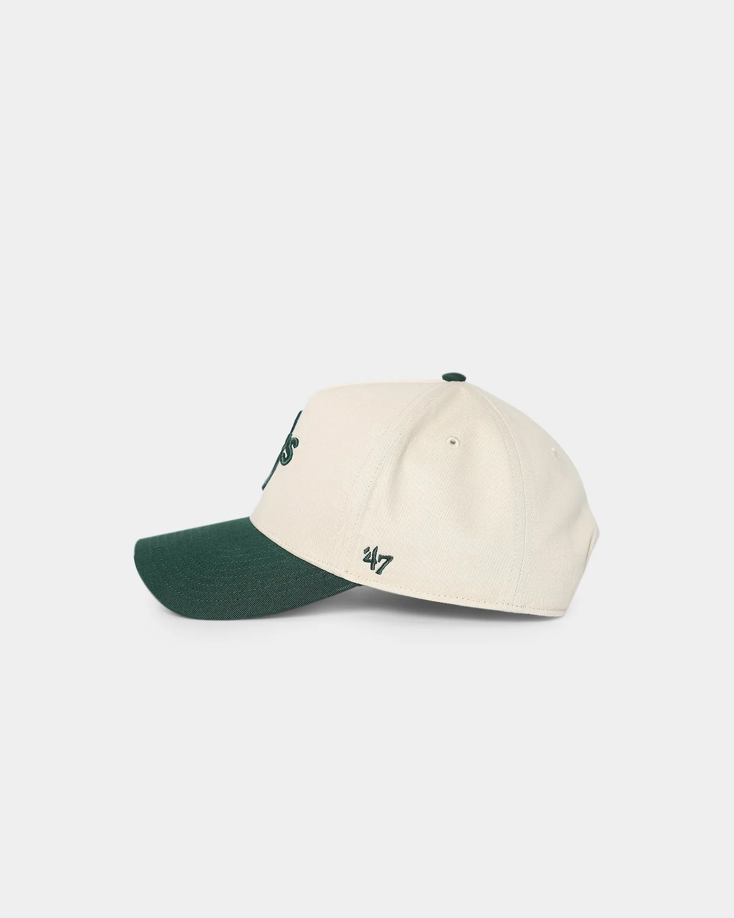 47 Brand Oakland Athletics Sure Shot MVP DT Snapback Natural/Dark Green