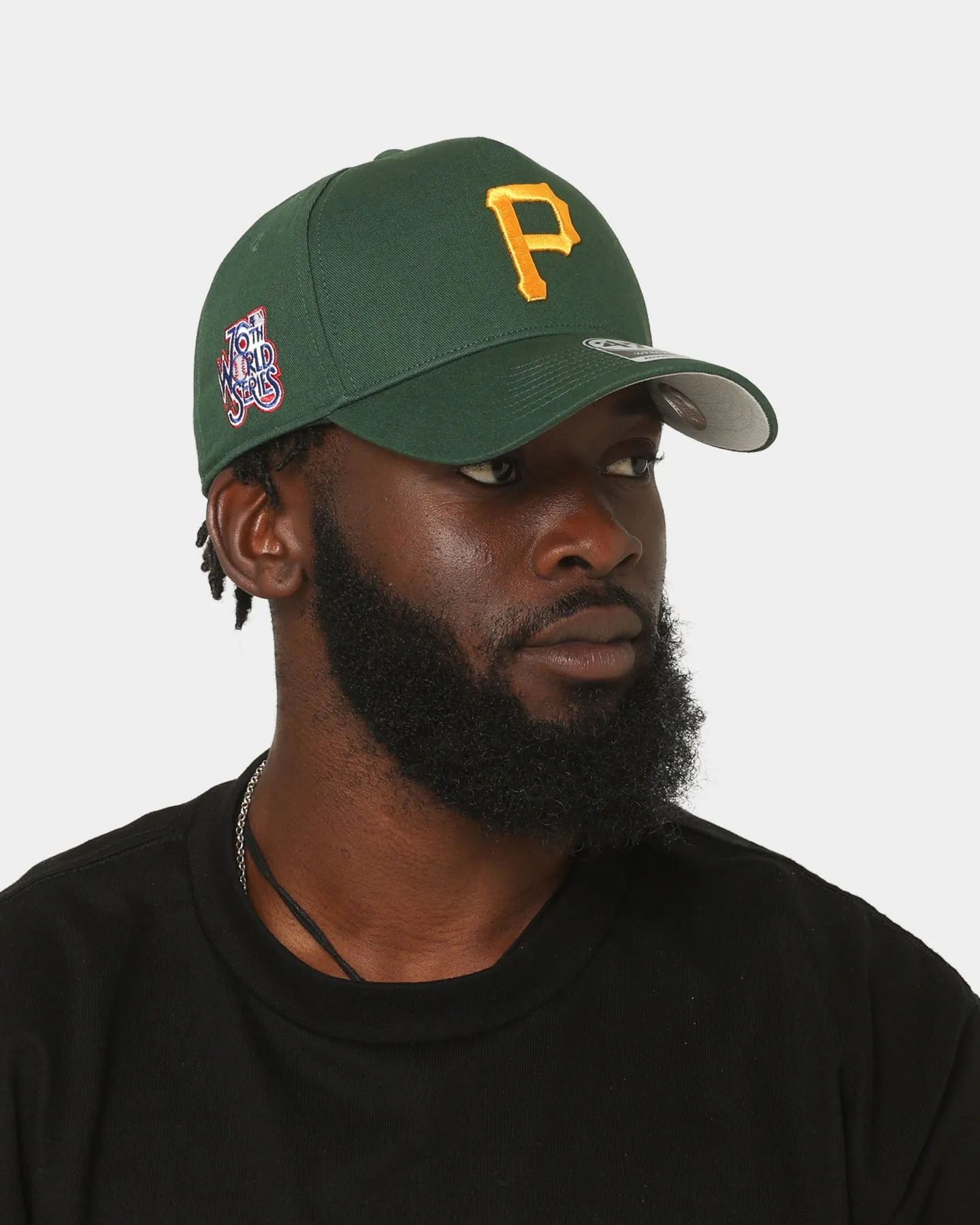 47 Brand Pittsburgh Pirates Sure Shot MVP DT Snapback Dark Green/Red