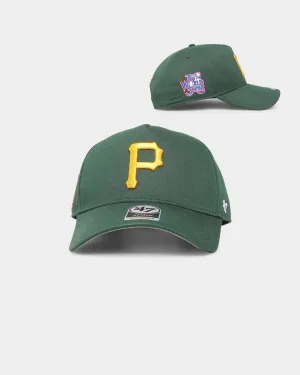 47 Brand Pittsburgh Pirates Sure Shot MVP DT Snapback Dark Green/Red