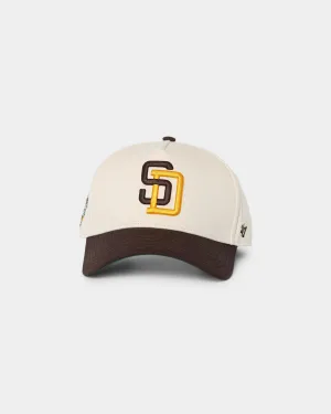 47 Brand San Diego Padres Sure Shot MVP DT Snapback Natural/Brown