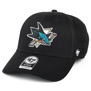47 Brand San Jose Sharks Trucker Cap - NHL Branson MVP - Black