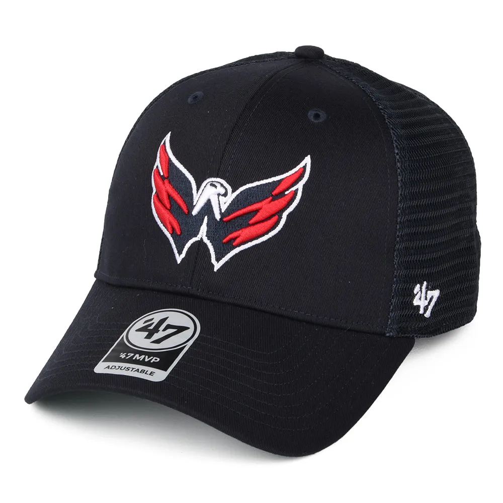 47 Brand Washington Capitals Trucker Cap - NHL Branson MVP - Navy Blue