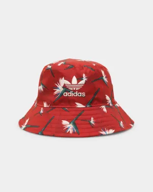 Adidas Bucket Hat Red/Off White