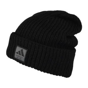 Adidas Hats Double Cuff Chunky Beanie Hat - Black