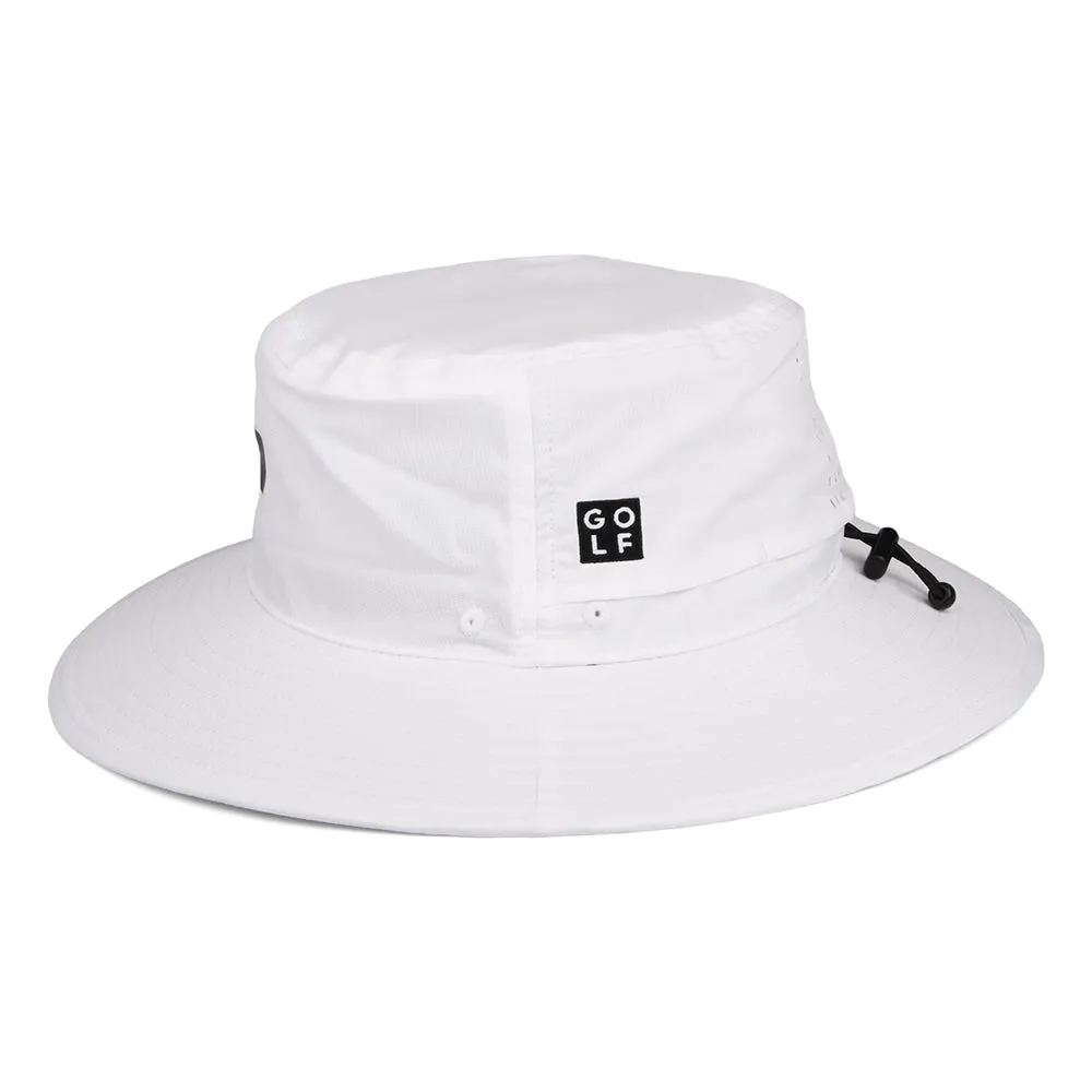 Adidas Hats Golf UPF 50  Recycled Boonie Hat - White