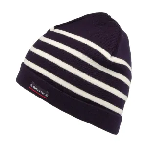 Armor Lux Alexandre Striped Beanie Hat - Navy-Cream