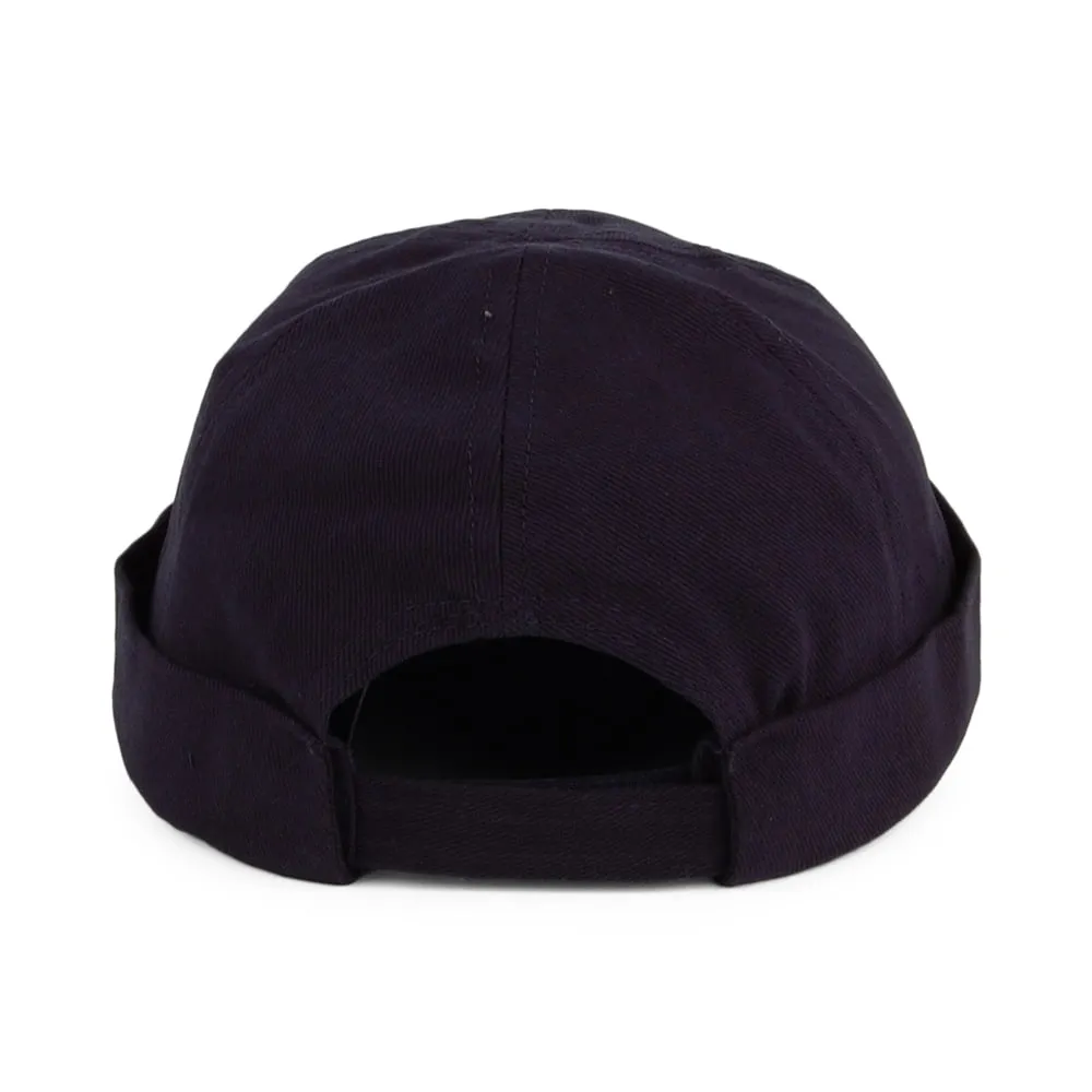 Armor Lux Miki Summer Cotton Beanie Hat - Navy Blue