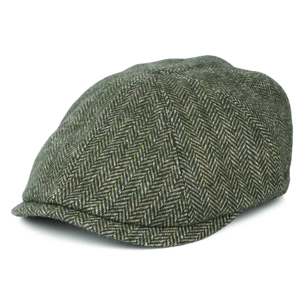 Bailey Hats Arley Wool Blend Newsboy Cap - Olive-Cream-Brown