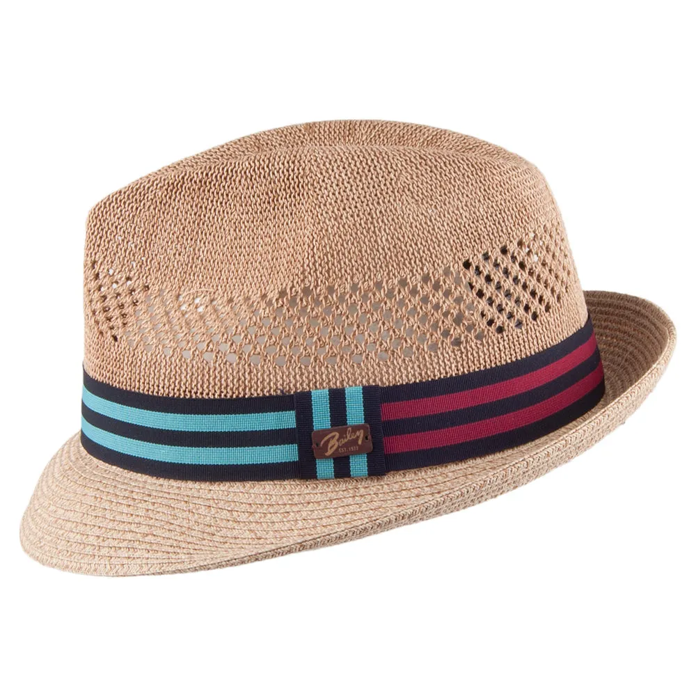 Bailey Hats Berle Trilby Hat - Natural