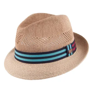Bailey Hats Berle Trilby Hat - Natural