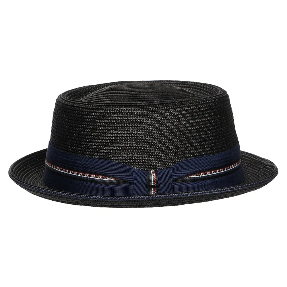 Bailey Hats Carver Pork Pie Hat - Black