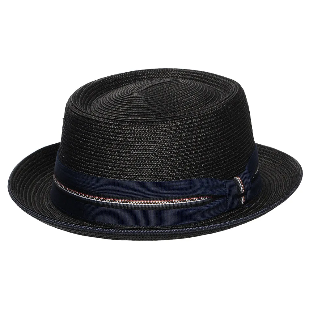 Bailey Hats Carver Pork Pie Hat - Black