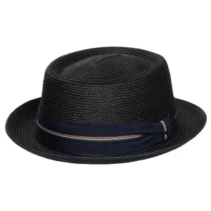 Bailey Hats Carver Pork Pie Hat - Black