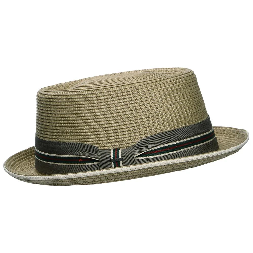 Bailey Hats Carver Pork Pie Hat - Khaki