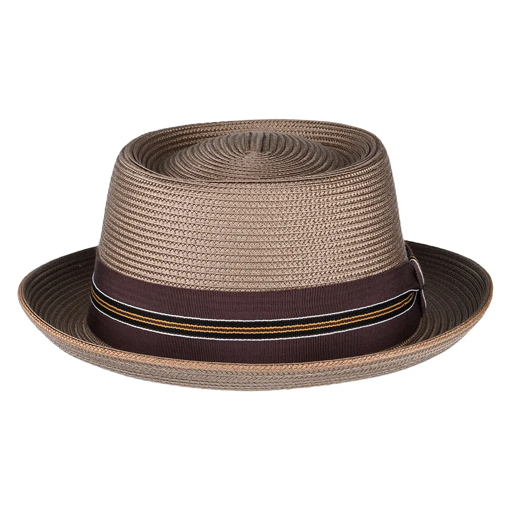 Bailey Hats Carver Pork Pie Hat - Taupe