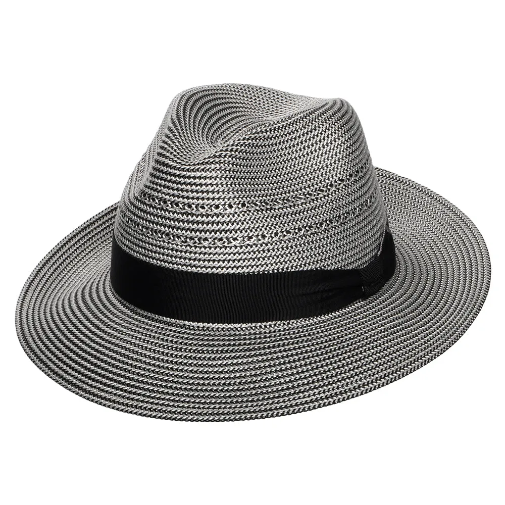 Bailey Hats Eli Fedora Hat - Black Mix