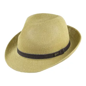 Bailey Hats Elliott Toyo Straw Trilby Hat - Natural