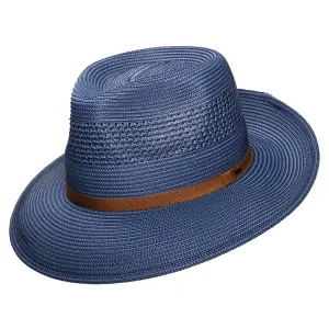 Bailey Hats Gratz Vented Fedora Hat - Blue