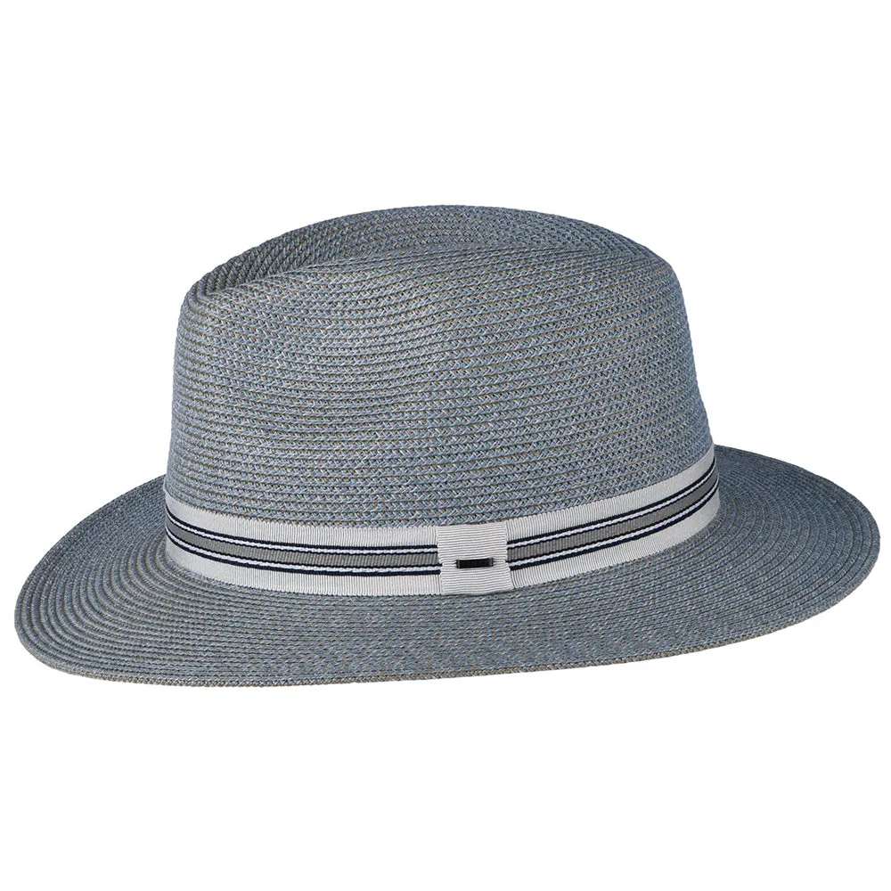 Bailey Hats Hester Fedora Hat - Light Blue