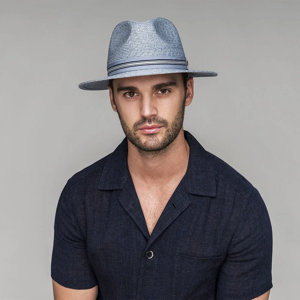 Bailey Hats Hester Fedora Hat - Sky Blue