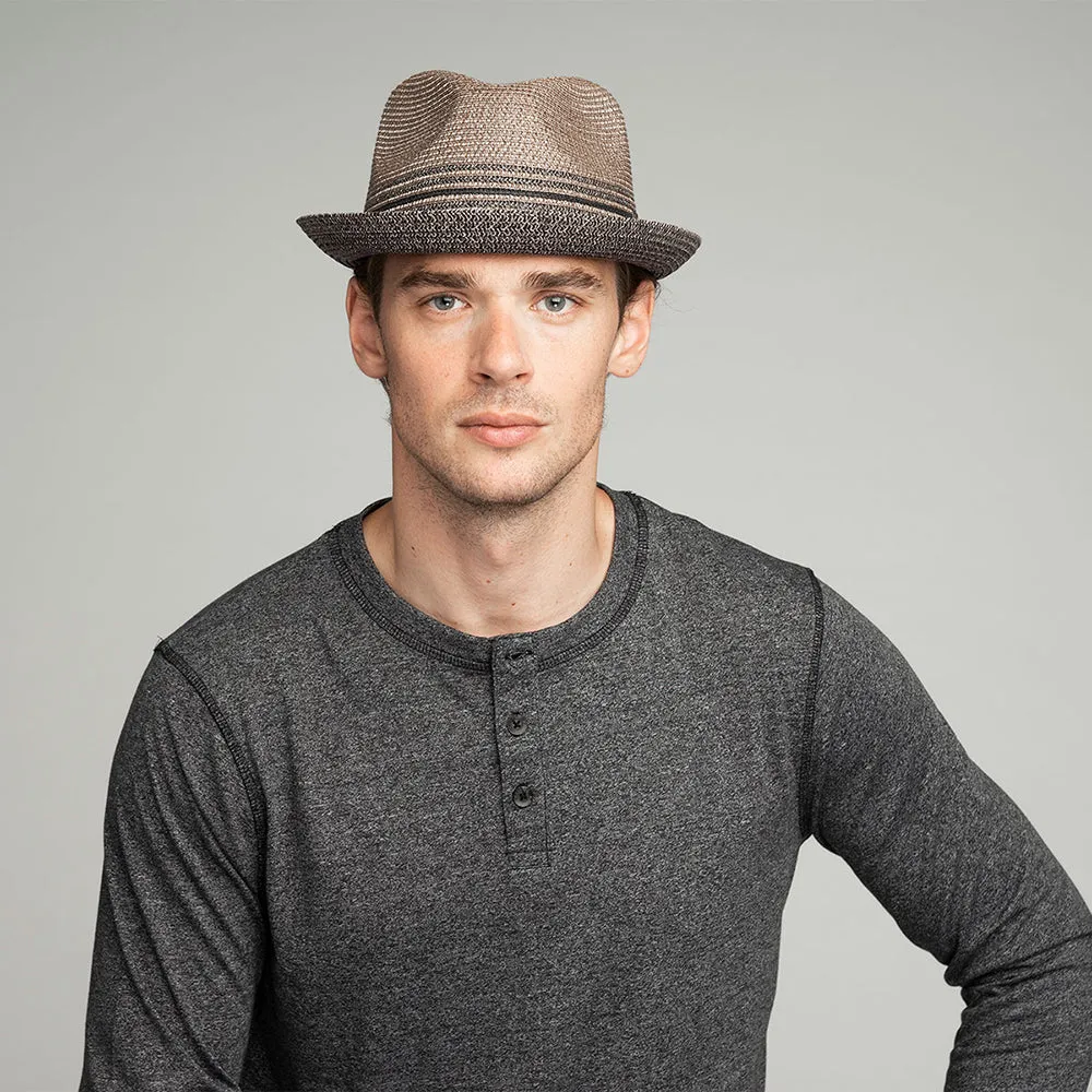 Bailey Hats Hooper Toyo Trilby Hat - Charcoal