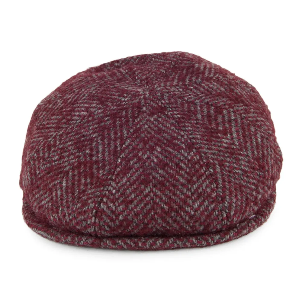 Bailey Hats Kufell Packable Newsboy Cap - Burgundy