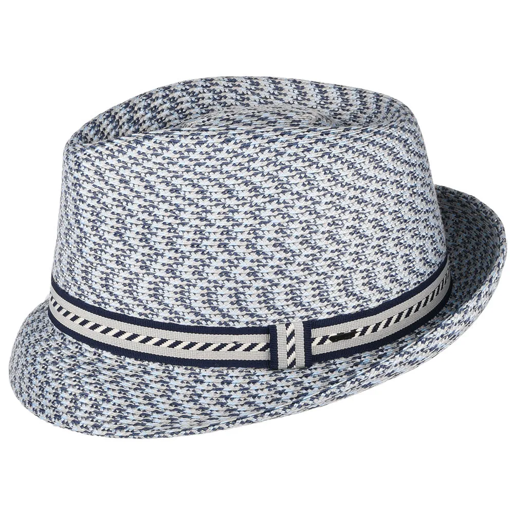 Bailey Hats Mannes Trilby Hat - Azul Blue
