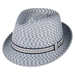 Bailey Hats Mannes Trilby Hat - Azul Blue
