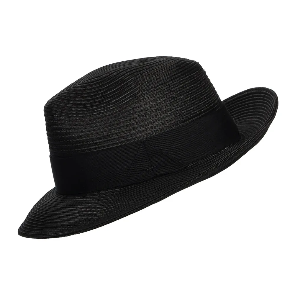 Bailey Hats Max Summer Fedora Hat - Black
