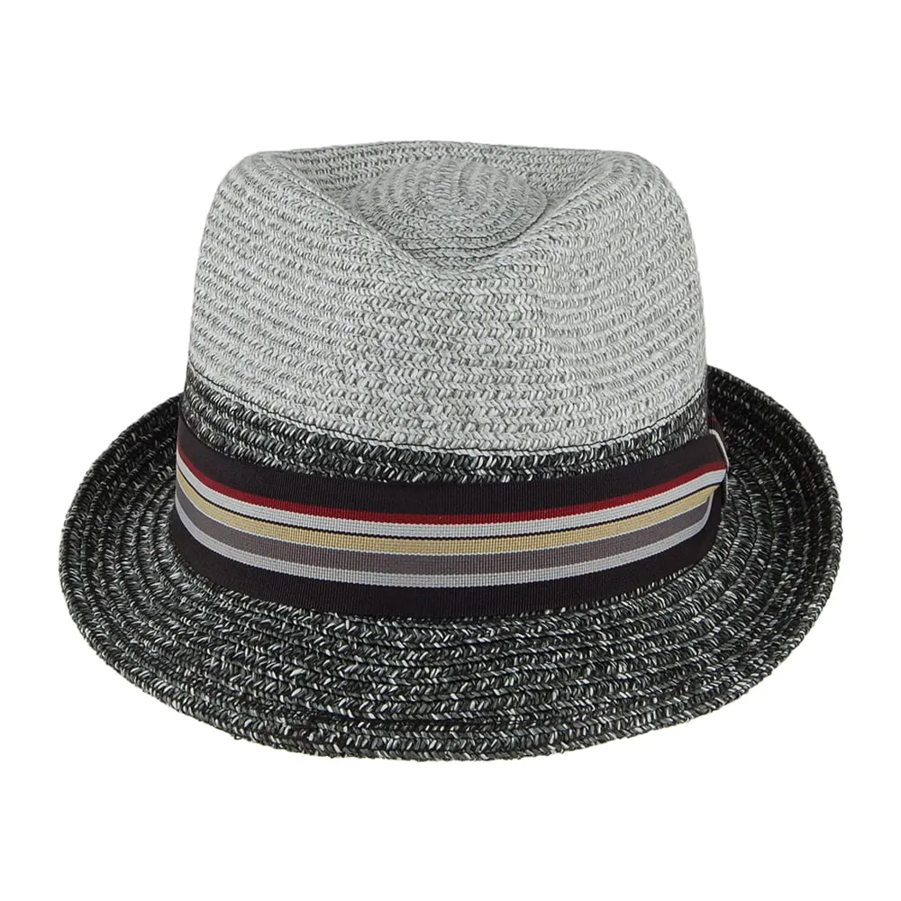 Bailey Hats Rokit Teardrop Trilby Hat - Light Grey