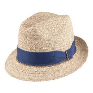 Bailey Hats Romeo Raffia Trilby Hat - Natural