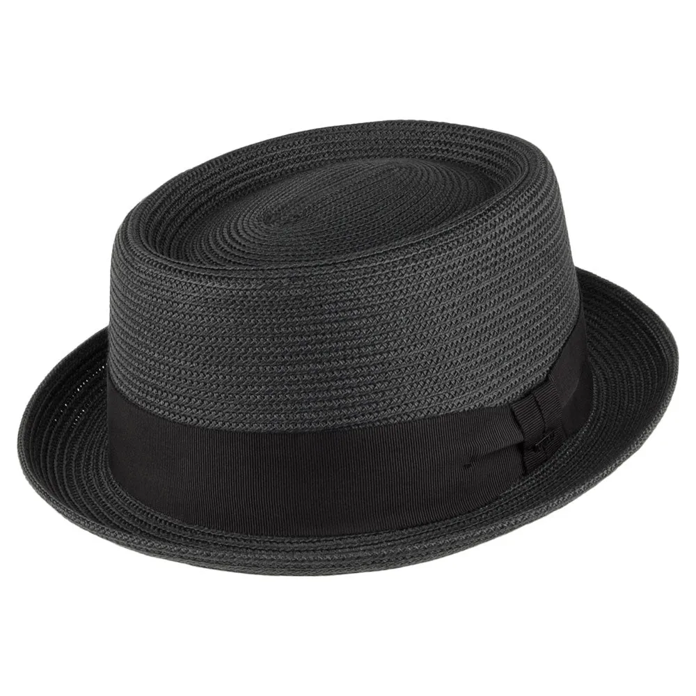 Bailey Hats Waits Pork Pie Hat - Black