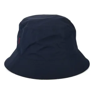 Barbour Hats Hutton Reversible Bucket Hat - Navy Blue