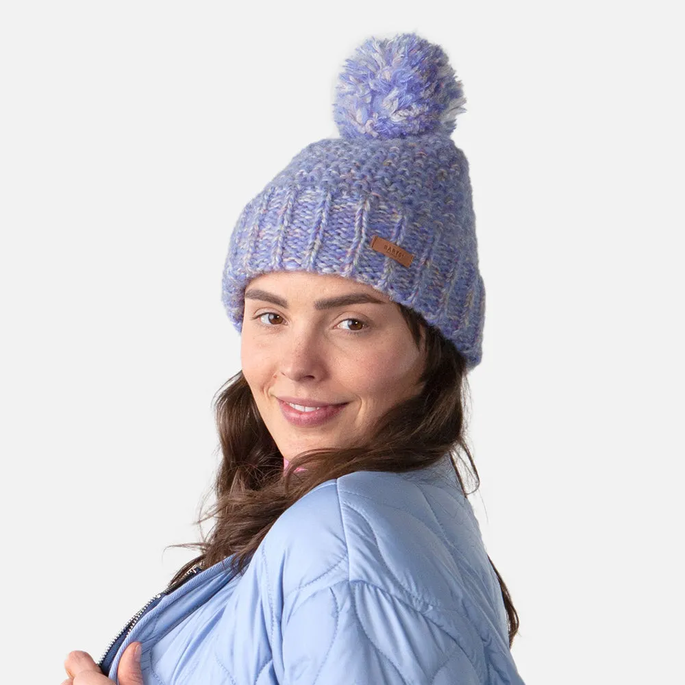 Barts Hats Aitane Chunky Bobble Hat - Purple