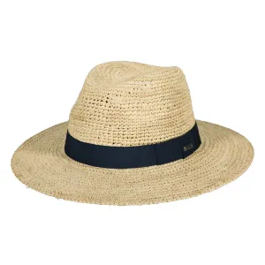 Barts Hats Albury Raffia Fedora Hat - Natural