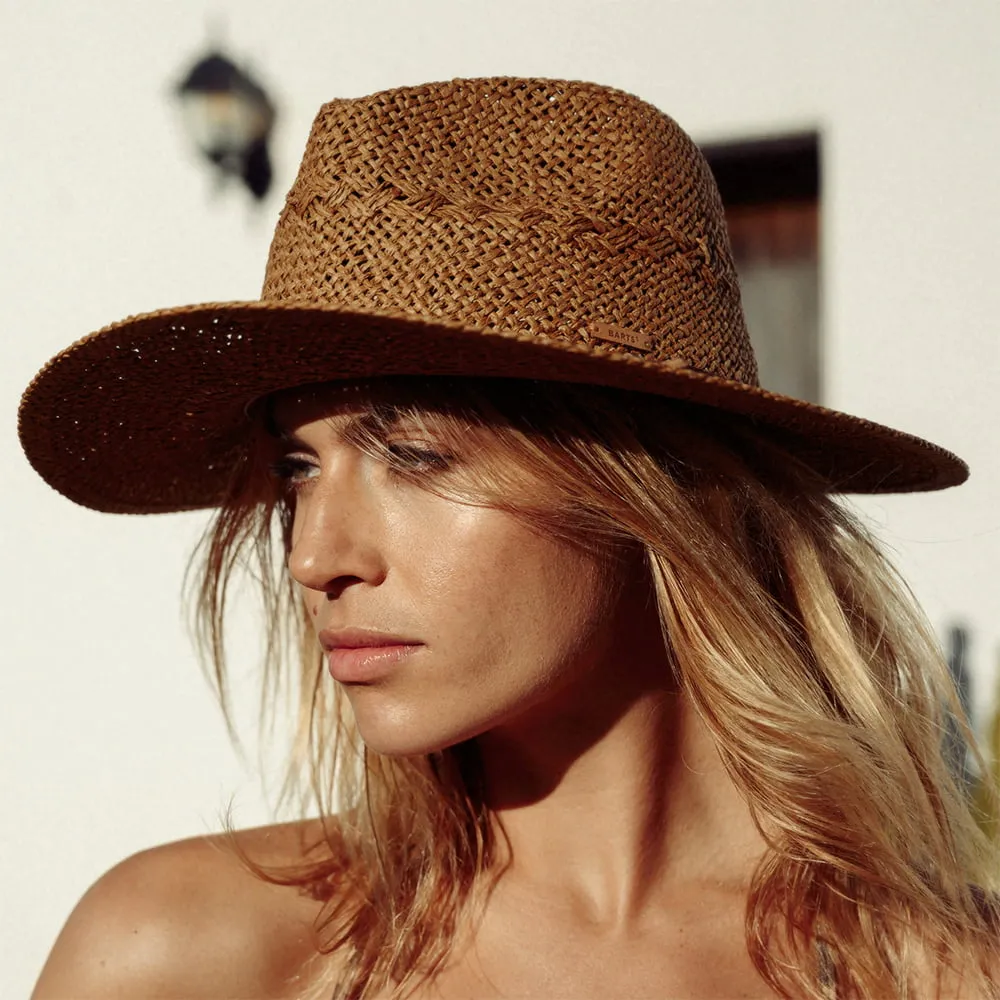 Barts Hats Arday Summer Fedora Hat - Light Brown
