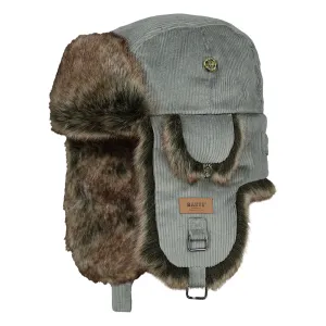 Barts Hats Corduroy Rib Faux Fur Bomber Trapper Hat - Celadon Green