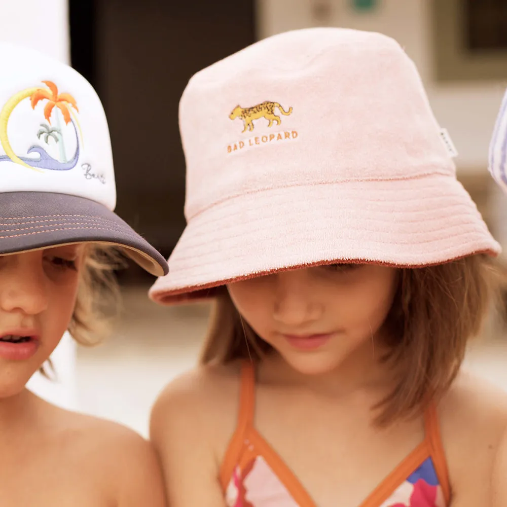 Barts Hats Kids Tolom Terrycloth Bucket Hat - Pink