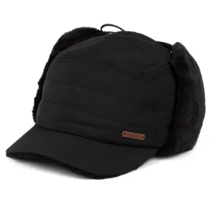 Barts Hats Meddison Faux Fur Earflap Baseball Cap - Black