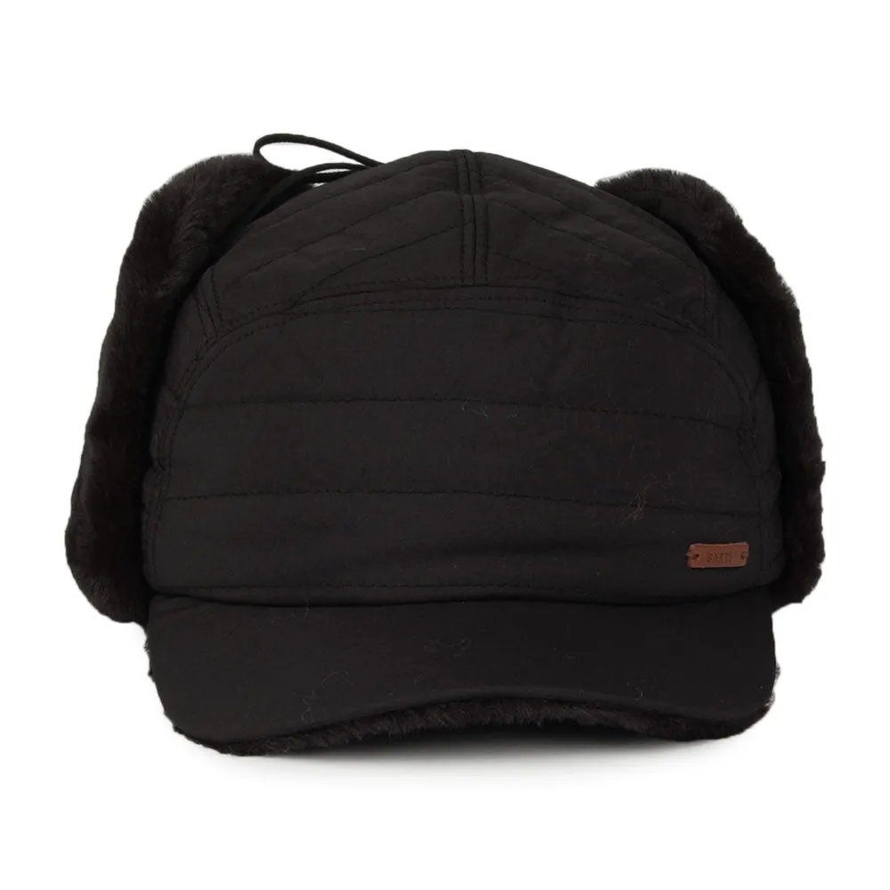 Barts Hats Meddison Faux Fur Earflap Baseball Cap - Black
