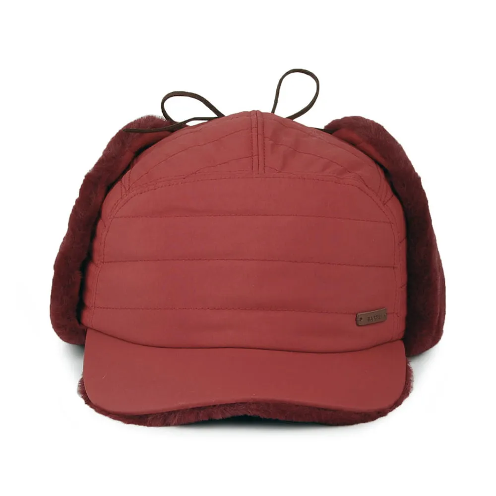 Barts Hats Meddison Faux Fur Earflap Baseball Cap - Cherry Red