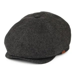 Barts Jamaica Wool Newsboy Cap - Charcoal