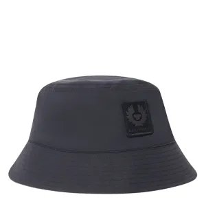 Belstaff Tech Shell Bucket Hat Black